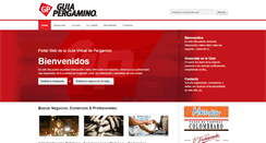 Desktop Screenshot of guiapergamino.com